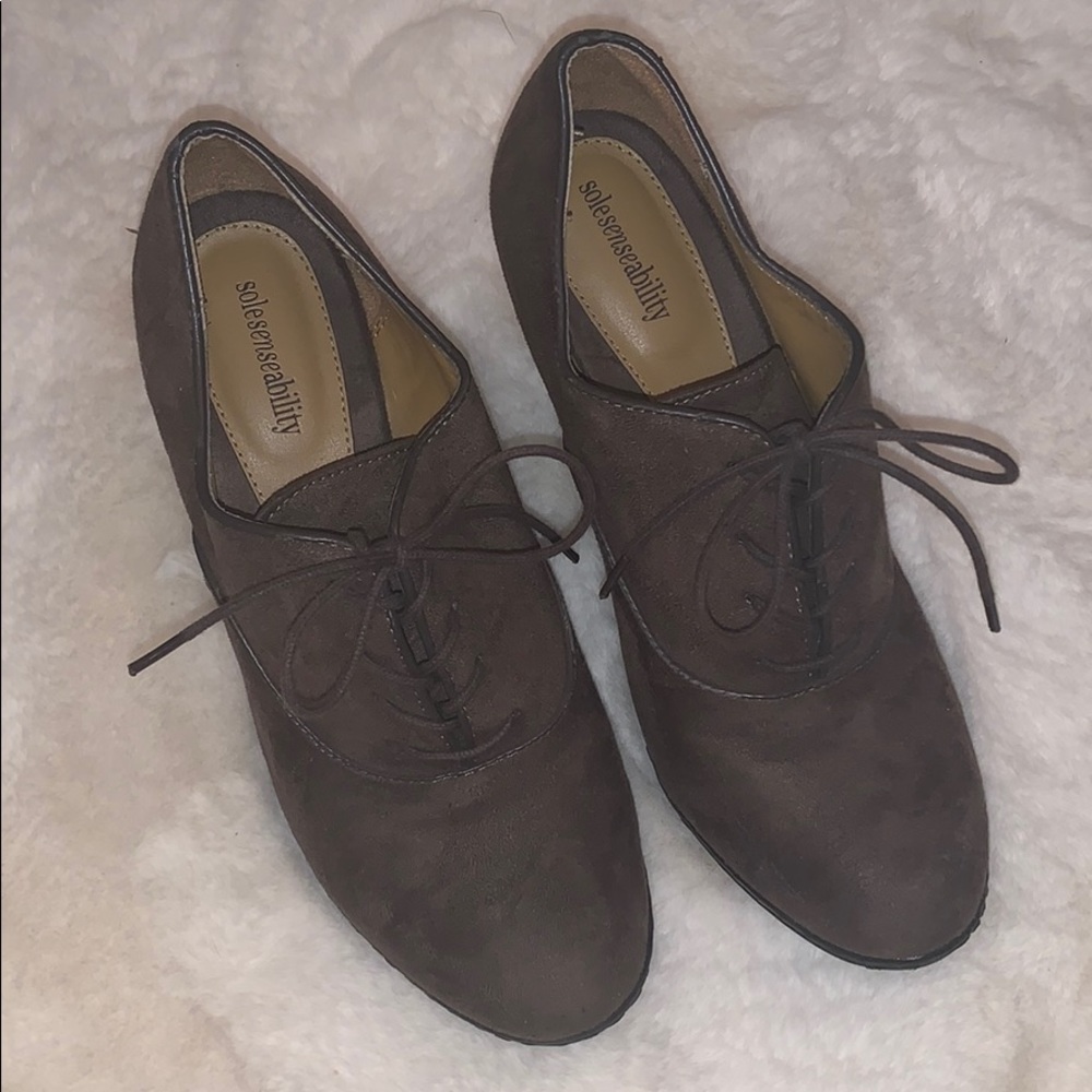 Swede bootie heels - Solesenseability